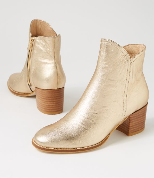 Mockas - Beige & Gold