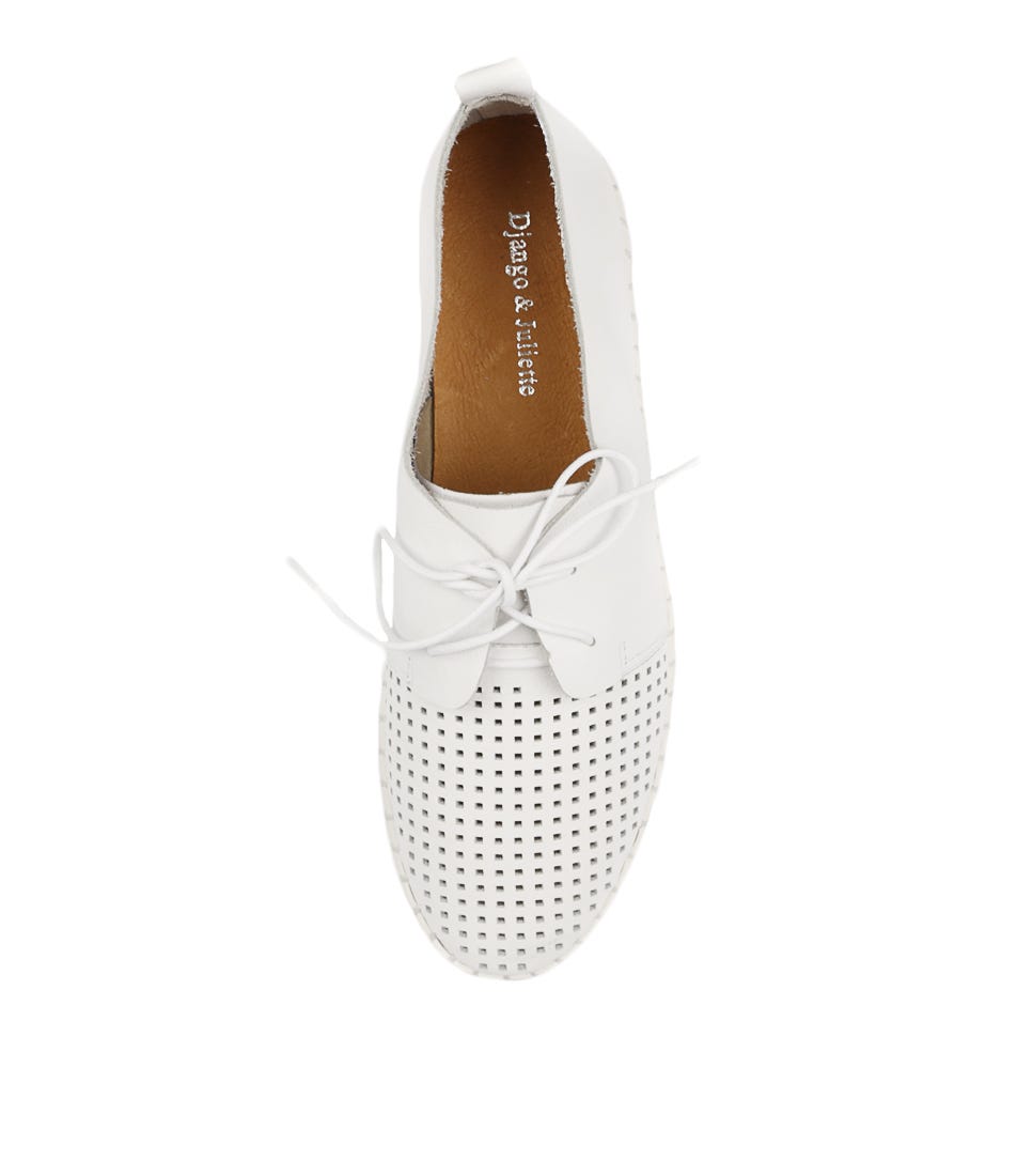 Huston - White Leather