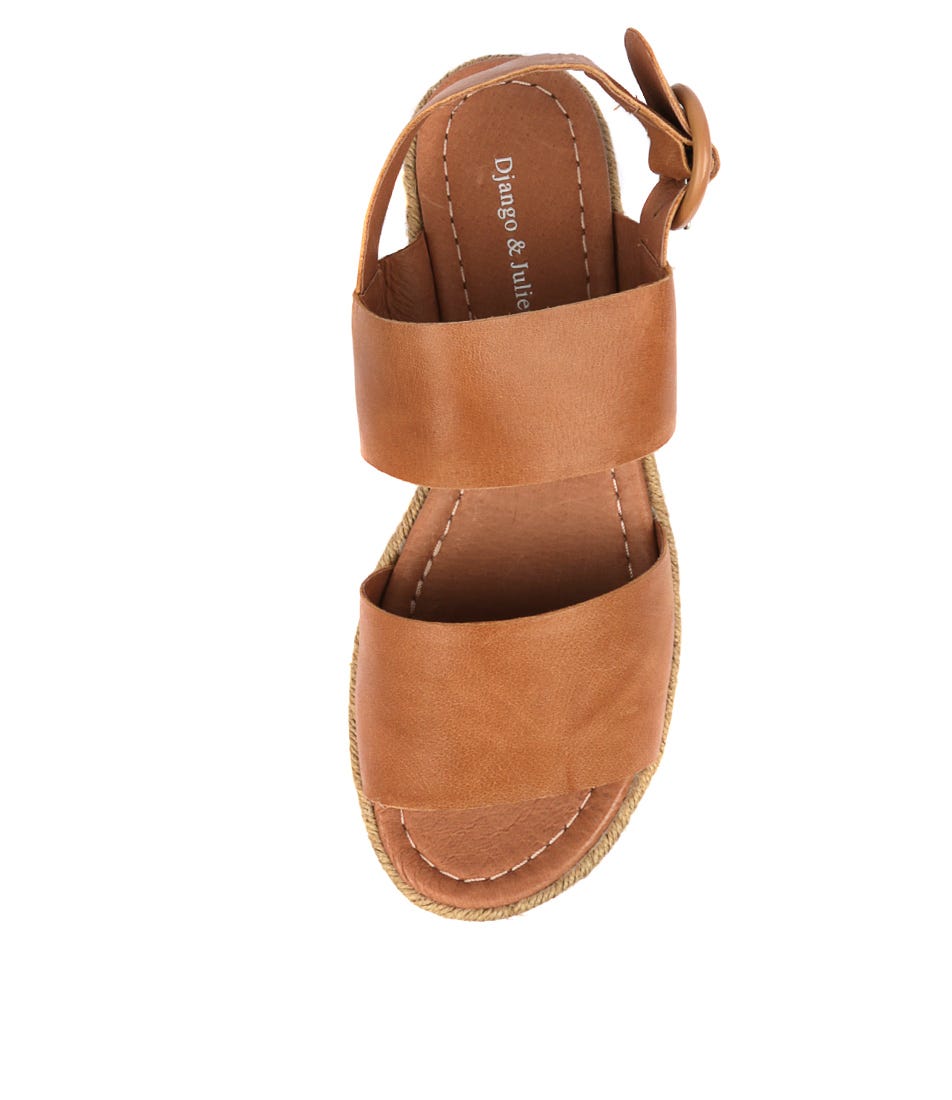 Atha Sandal - DK Tan Leather