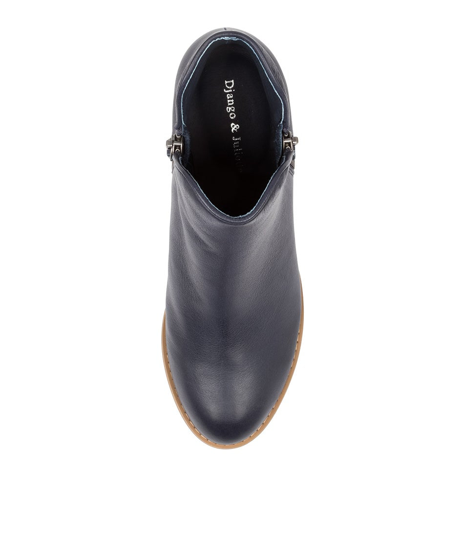 Shiannely - Navy Leather