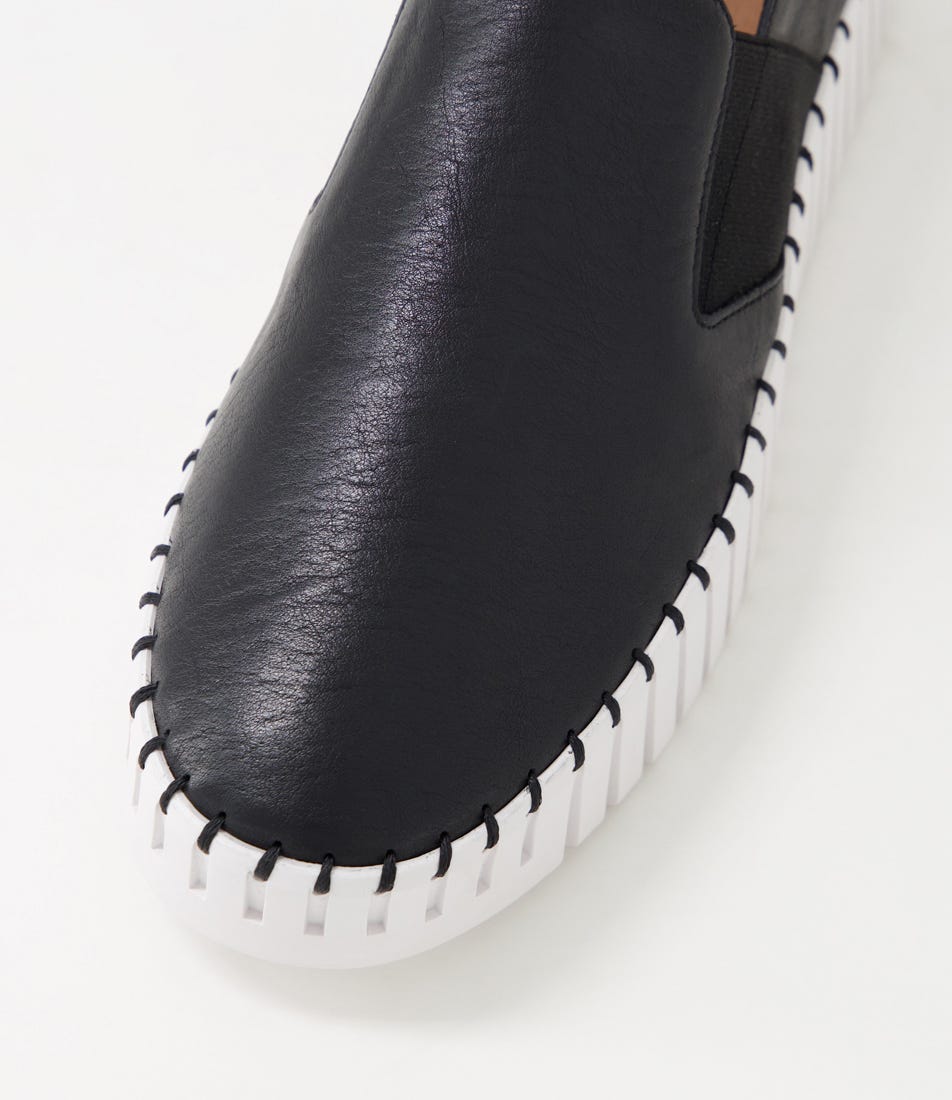 Becca Sneaker - Black Leather