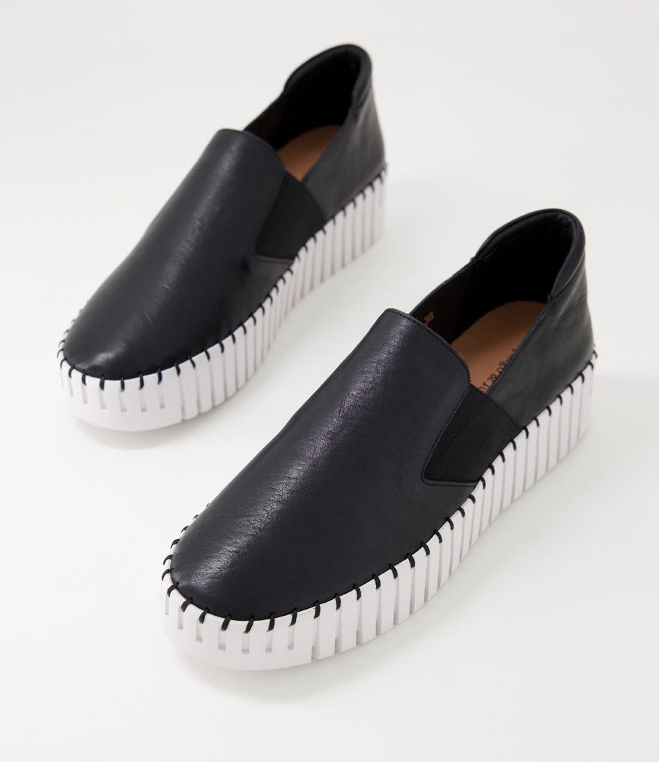 Becca Sneaker - Black Leather