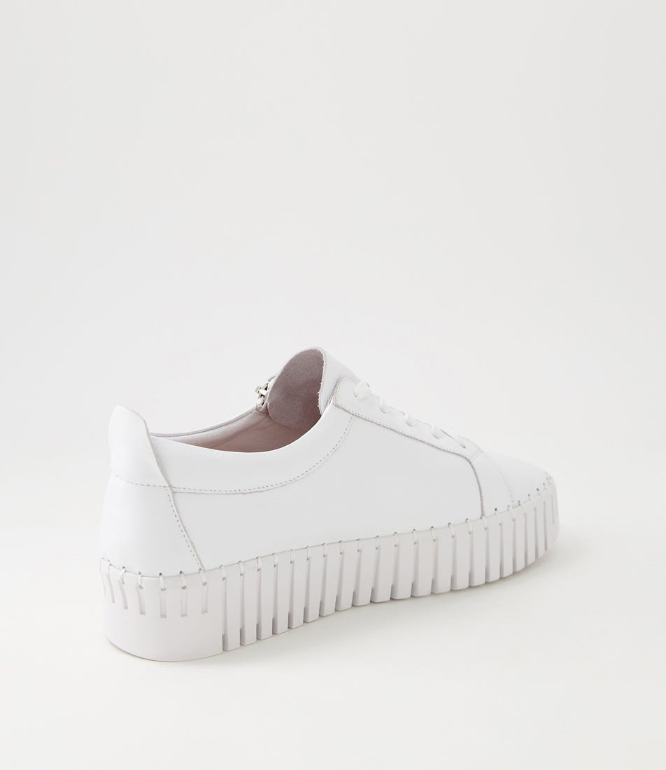 Bump Sneaker - White Leather