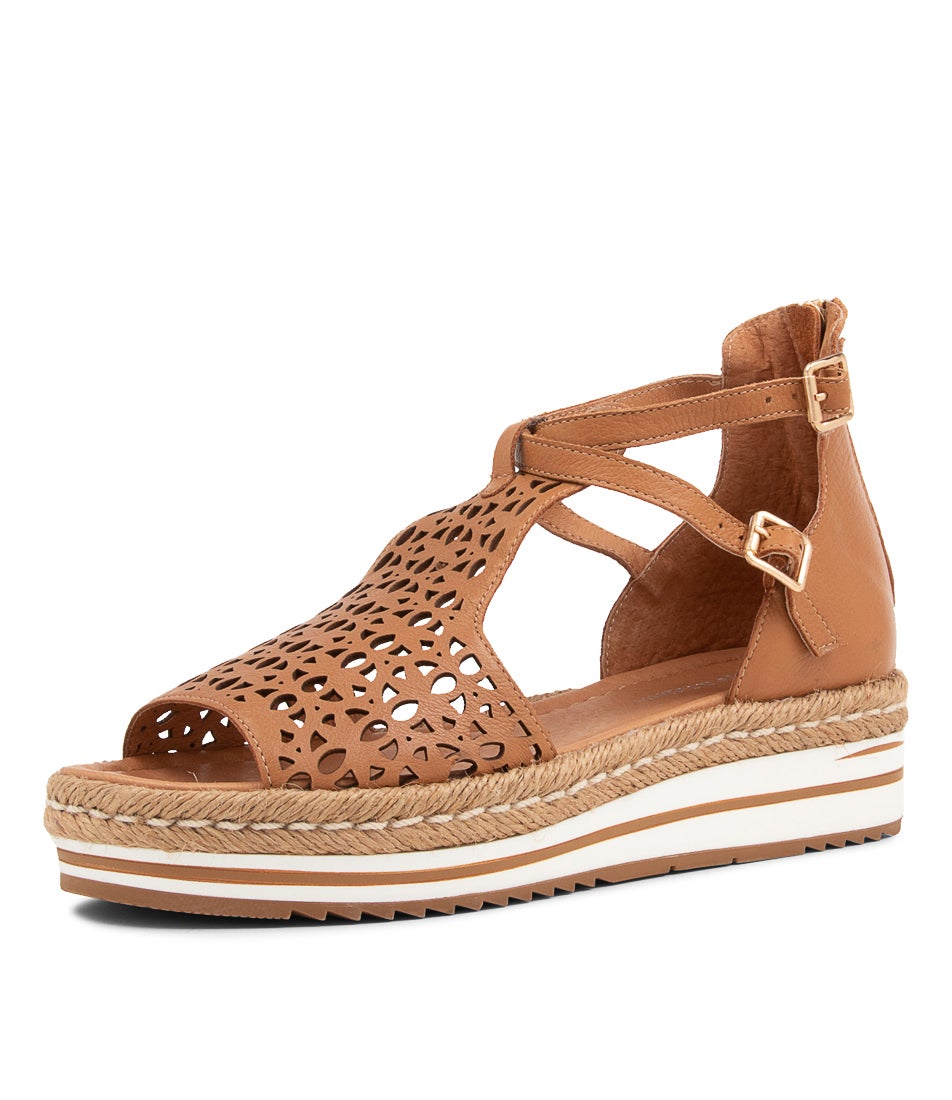 Django & Juliette Accra Sandal - Dark Tan (view 2)