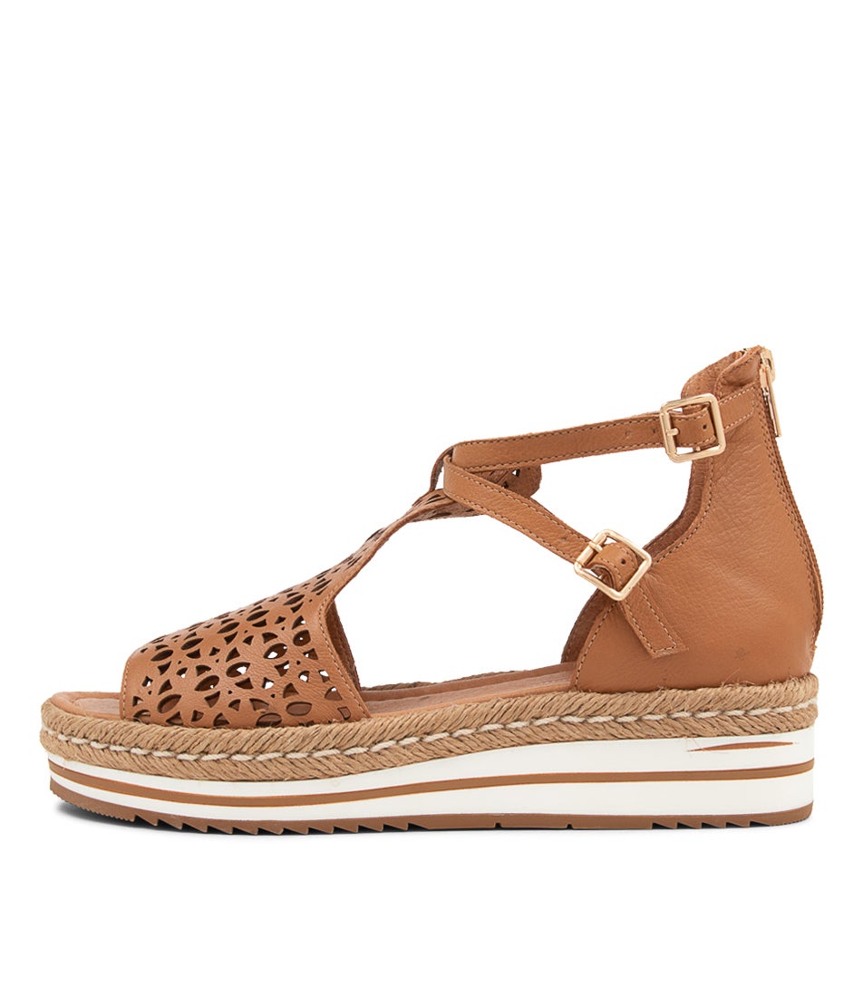 Django & Juliette Accra Sandal - Dark Tan