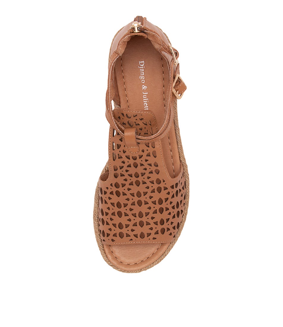 Django & Juliette Accra Sandal - Dark Tan (view 3)