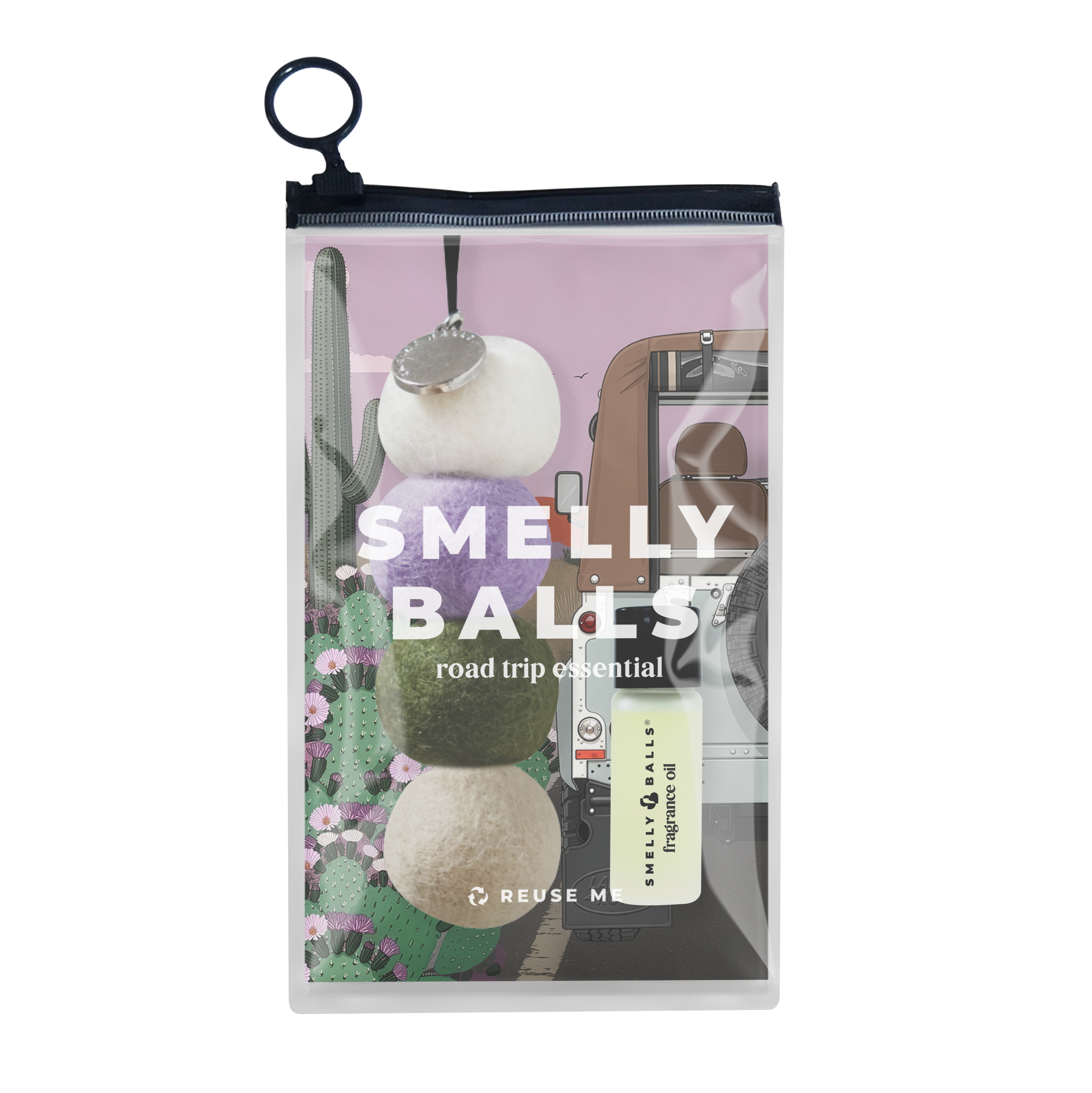 Smelly Balls Desert Bloom Set with Cactus Face Fragrance