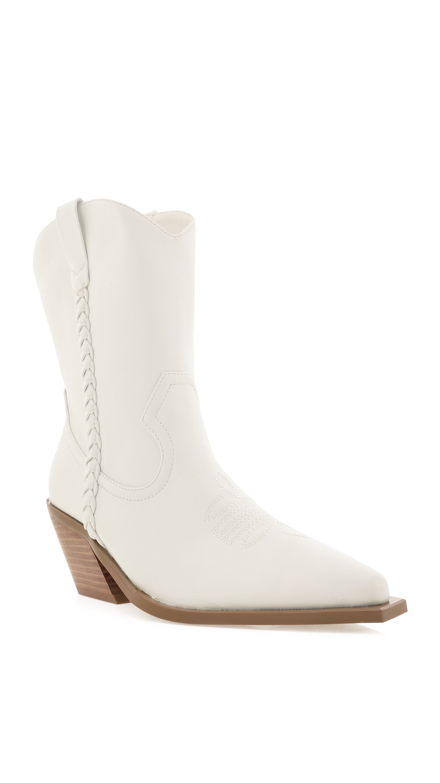 Ellenora Boot - Bone
