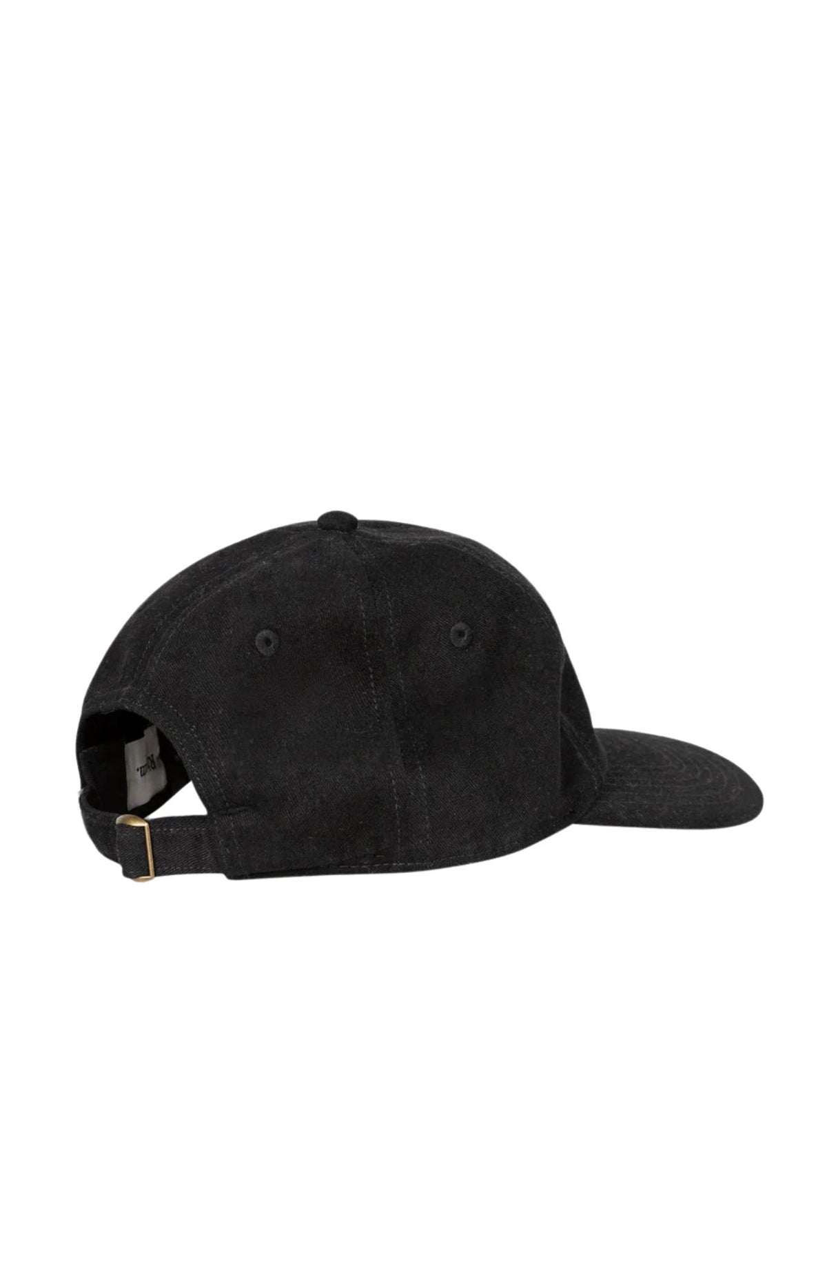 Essential Brushed Twill Cap - Black