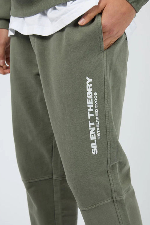 Silent Theory Essential Theory Trackpant V2 - Eucalyptus (view 2)