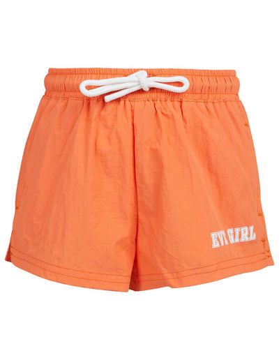 Eve Girl Academy Short - Orange - Kids