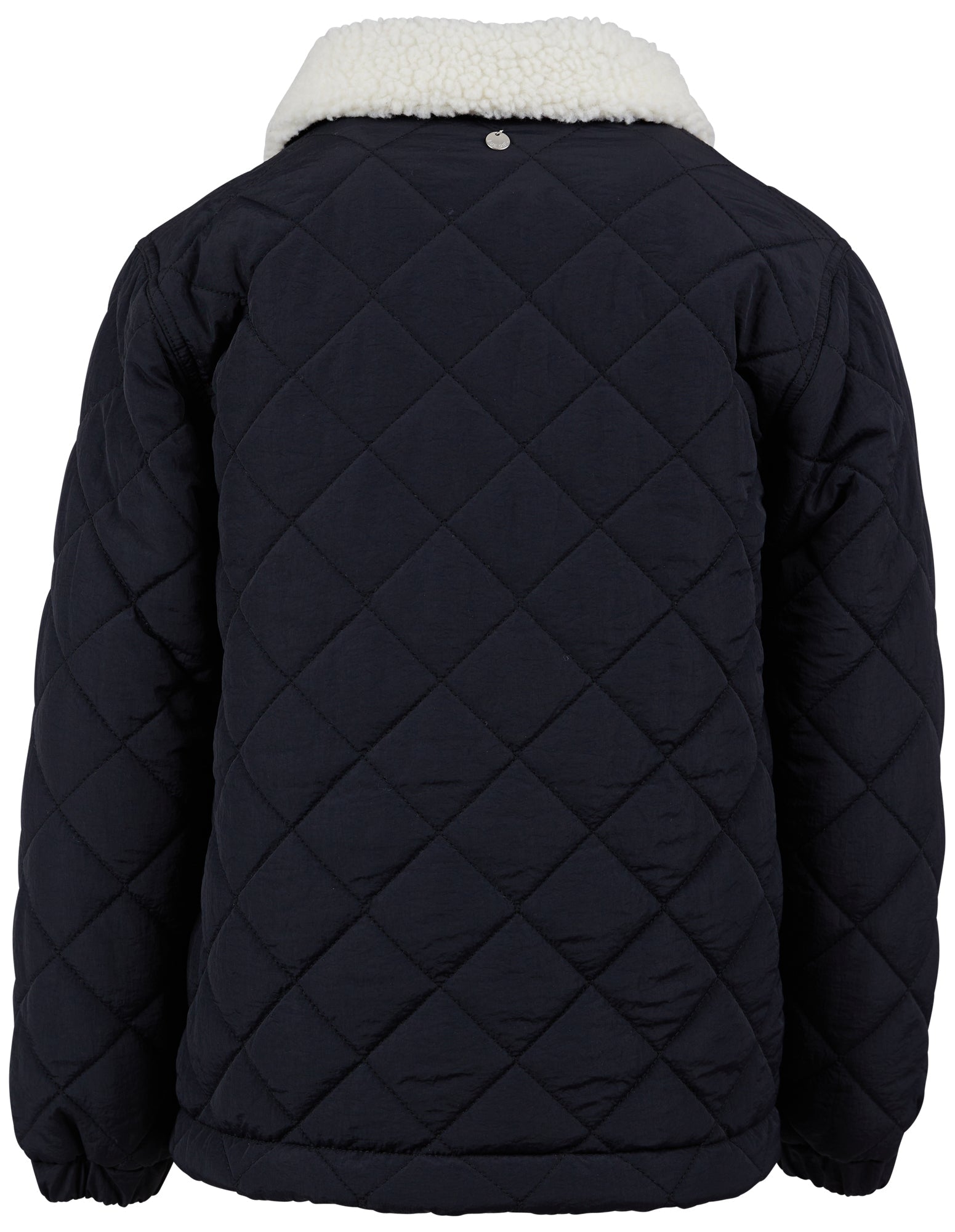 Eve Girl Lydia Quilted Jacket - Black - Teens (view 2)