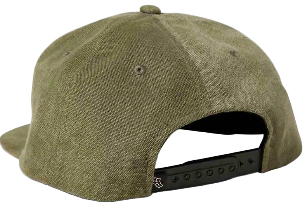Fox No Contest Snapback Army Green side