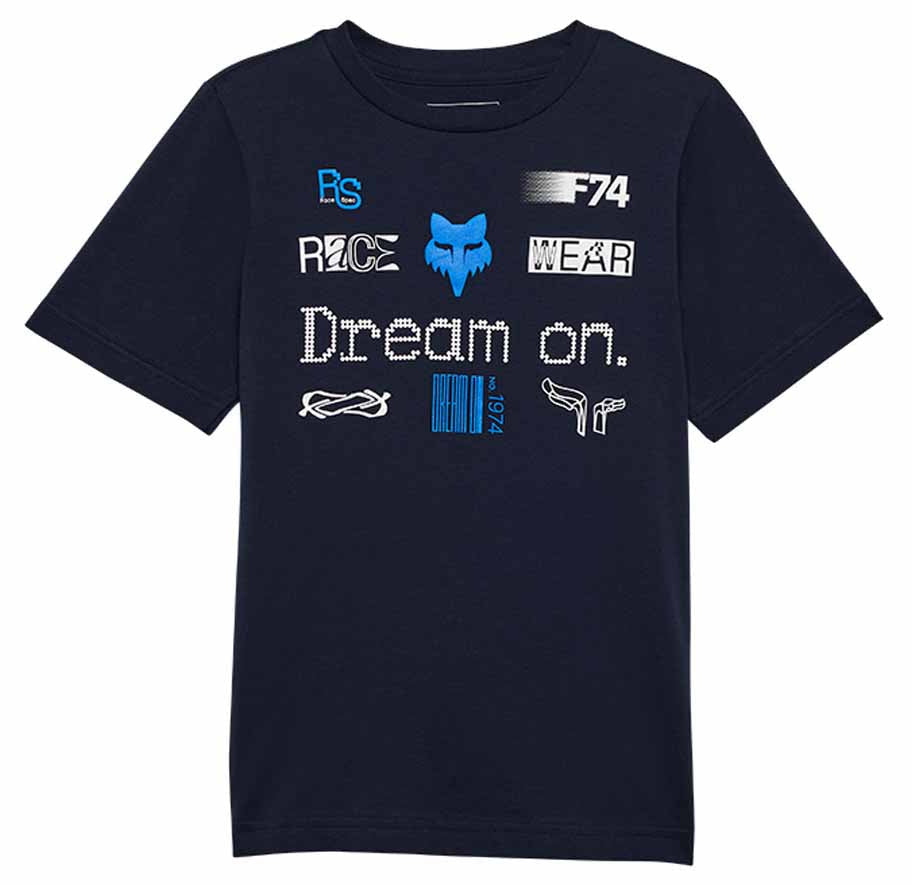 Fox Youth RS Dream Tee Midnight front