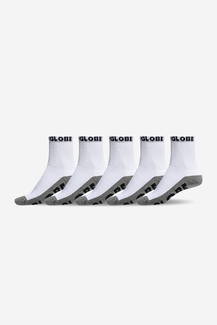 Globe Large Quarter Sock - 12/15