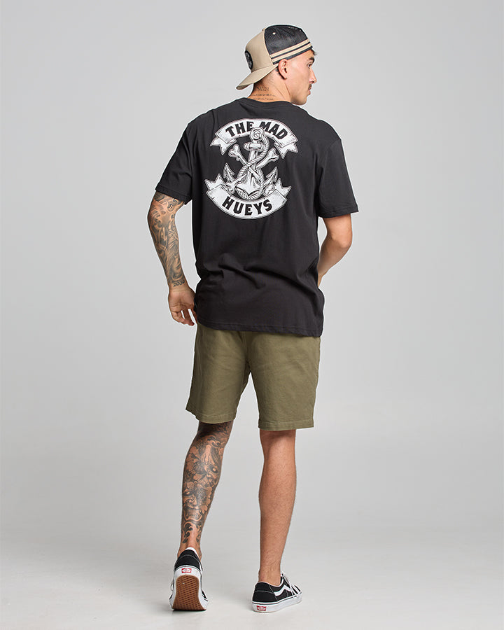 Anchor Bones SS Tee - Black