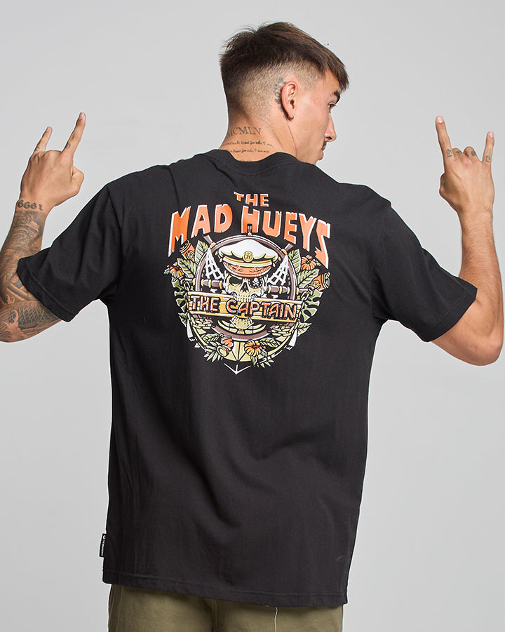 The Island Captain SS Tee - Black