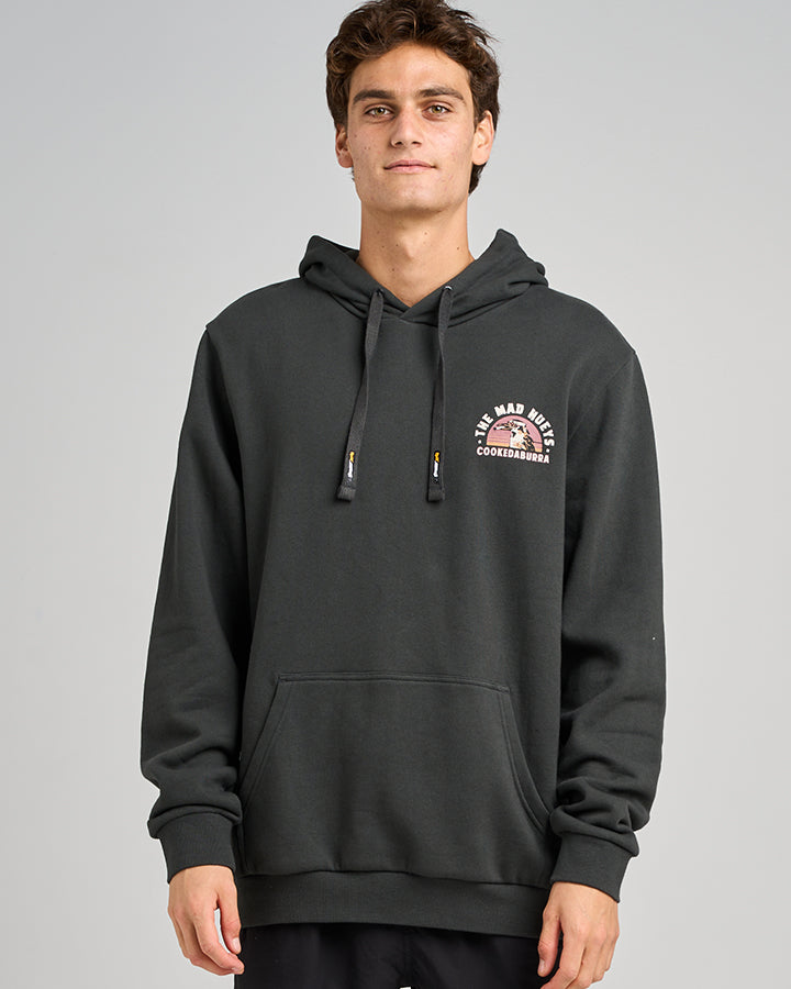 Stranded Cookedaburra Hooded Pullover - Vintage Black