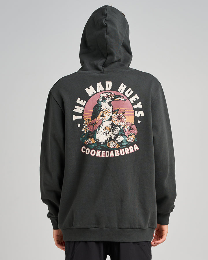 Stranded Cookedaburra Hooded Pullover - Vintage Black