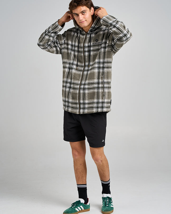 Hazza Jacket - Oil Green