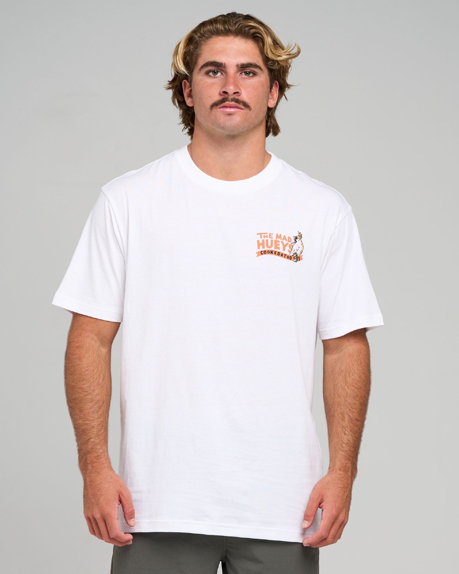 The Mad Hueys Cookedatoo Ahoy Tee White