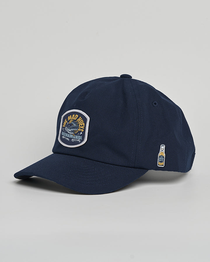 The Mad Hueys Beeramundi Unstructured Cap Navy