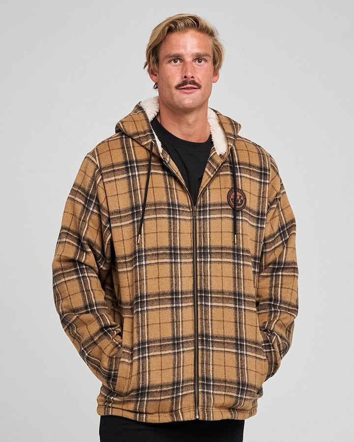 The Mad Hueys Hazza Jacket - Walnut