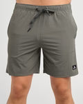The Mad Hueys Freestyle 18" Swim Volley Short - Charcoal