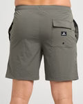 The Mad Hueys Freestyle 18" Swim Volley Short - Charcoal (view 3)