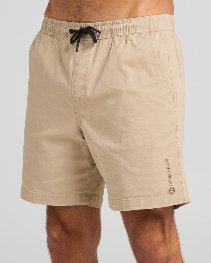 The Mad Hueys Stranded 18" Chino Short - Taupe (view 2)