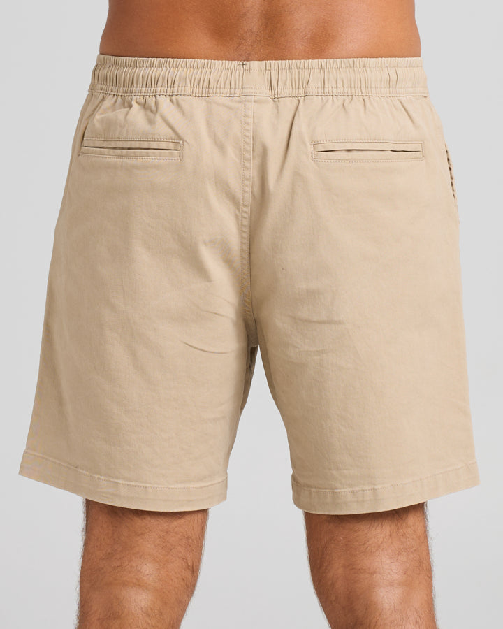 The Mad Hueys Stranded 18" Chino Short - Taupe (view 5)