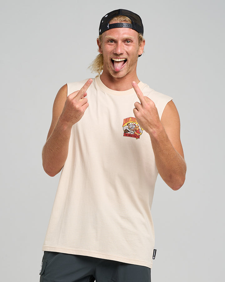 The Mad Hueys Oz Straya Muscle - Cement (view 2)