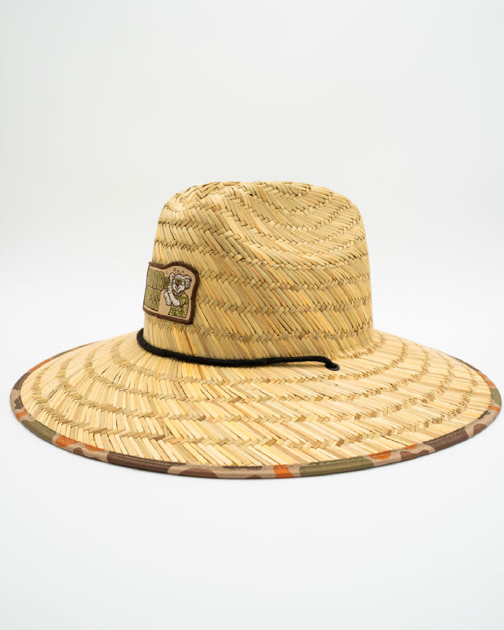 The Mad Hueys Loving Every Ute Straw Hat Natural detail