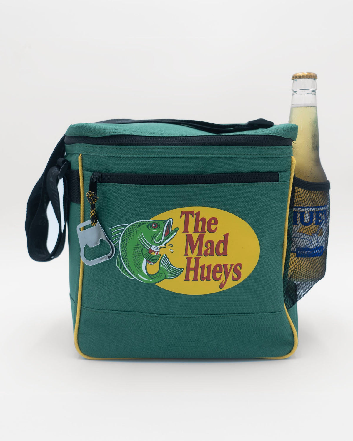 The Mad Hueys Pro Hueys Cooler Bag in pine green