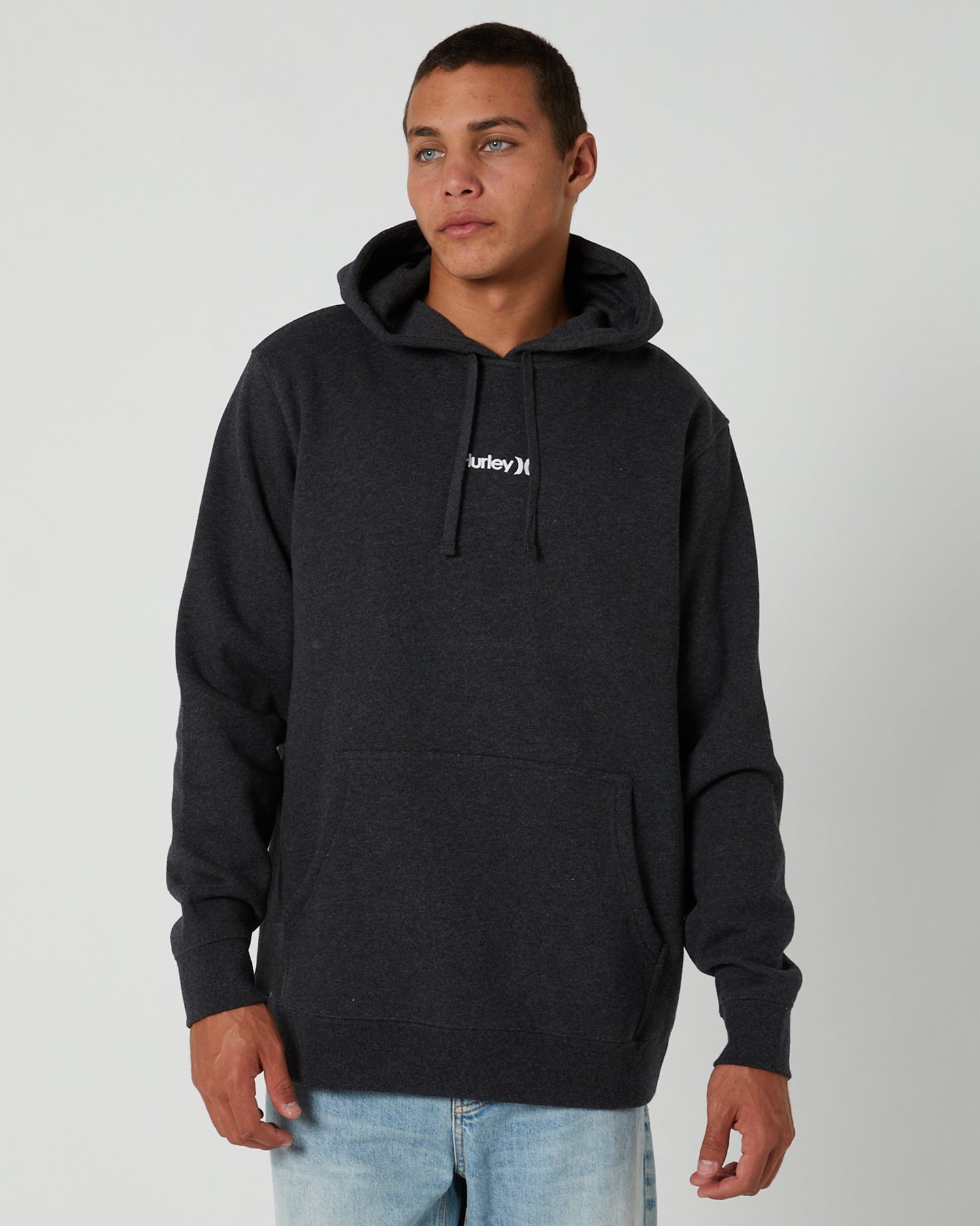 Hurley One & Only Pullover - Heather Black