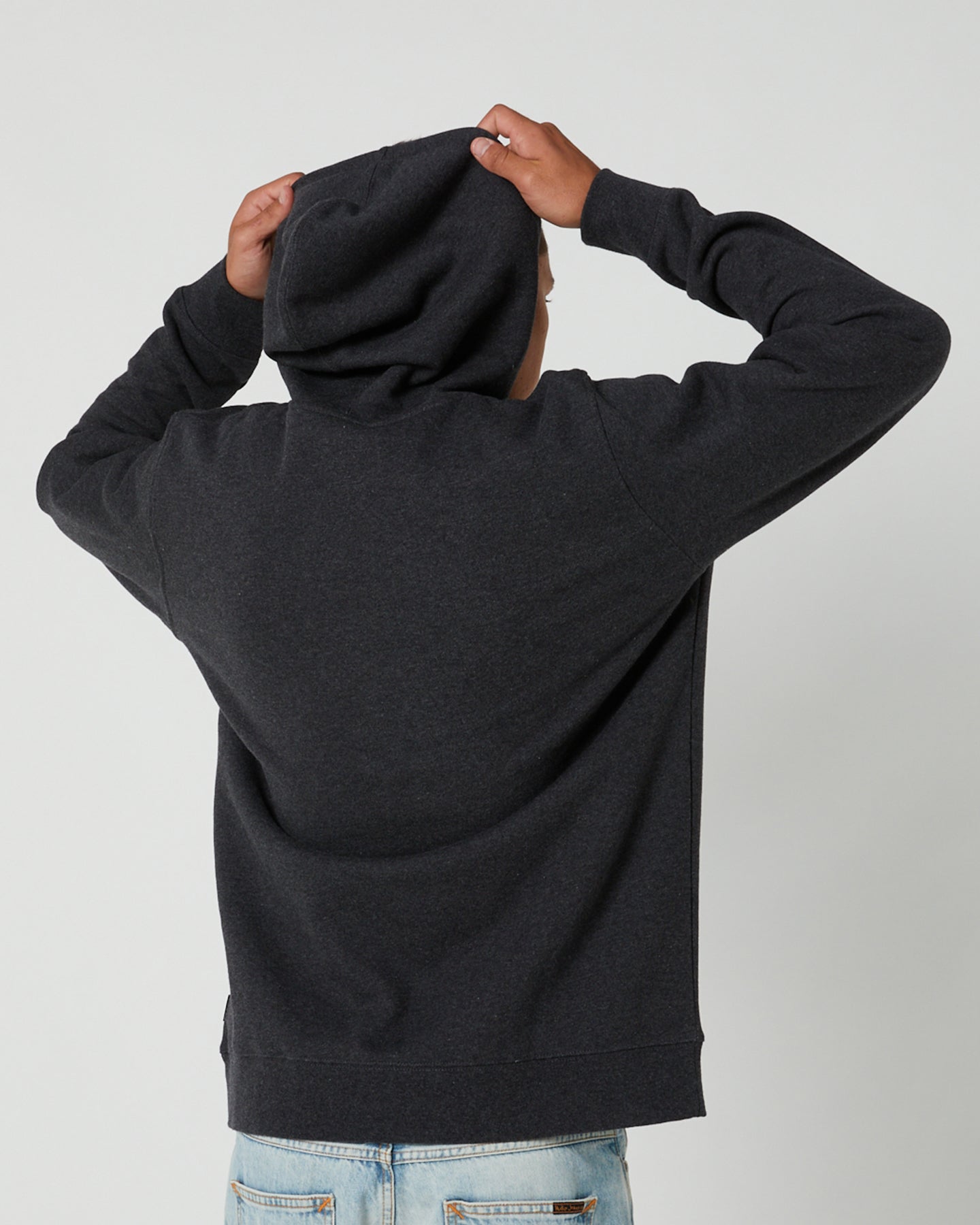 Hurley One & Only Pullover - Heather Black (view 2)