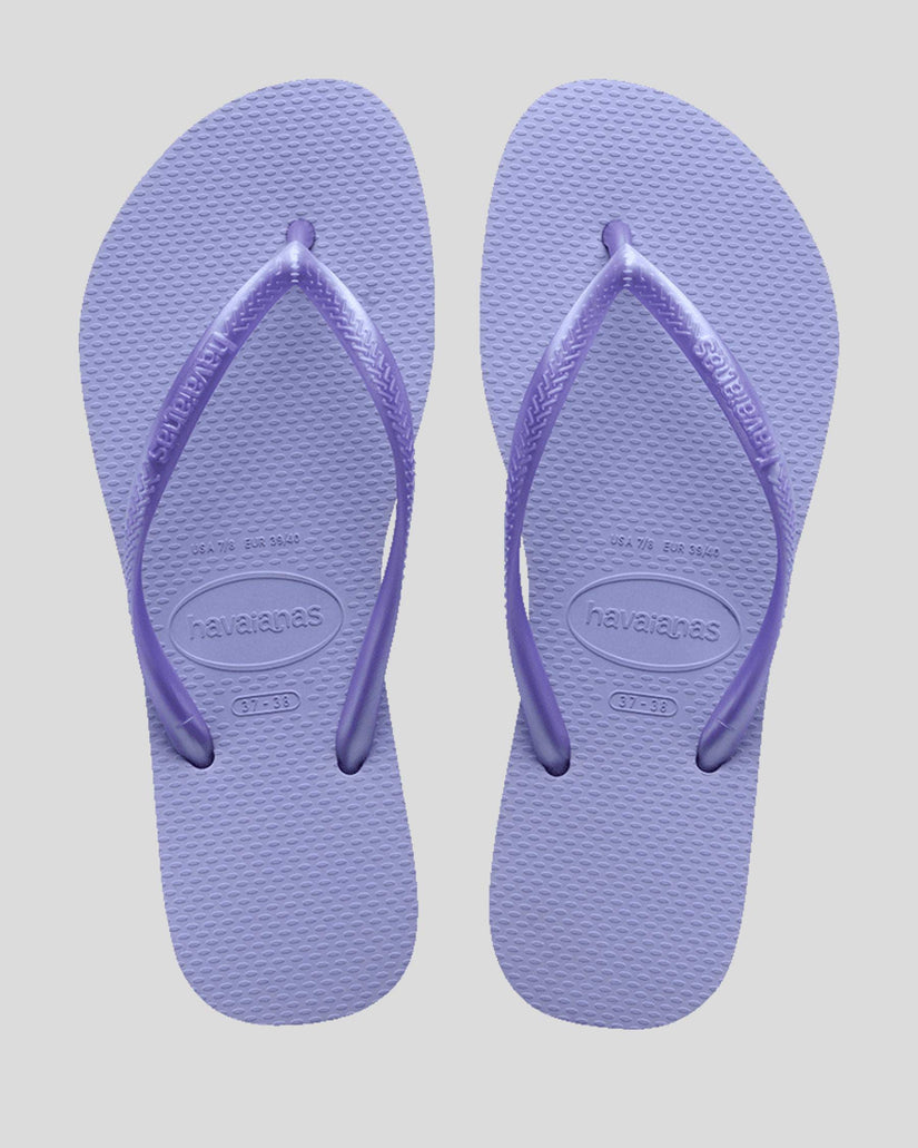 Havaianas Kids Slim Metallic - Lilac Breeze (view 2)