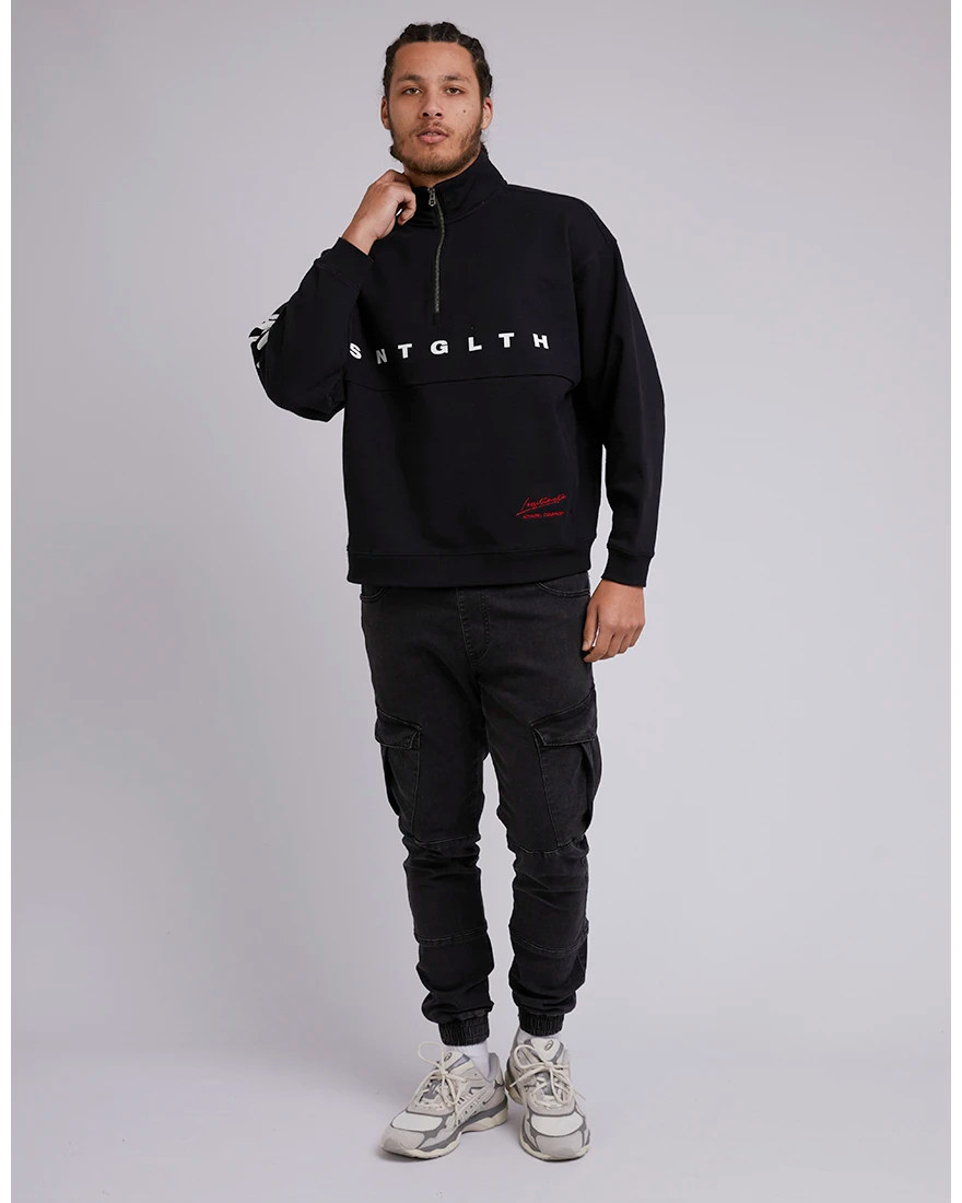 Quantize Quarter Zip - Black