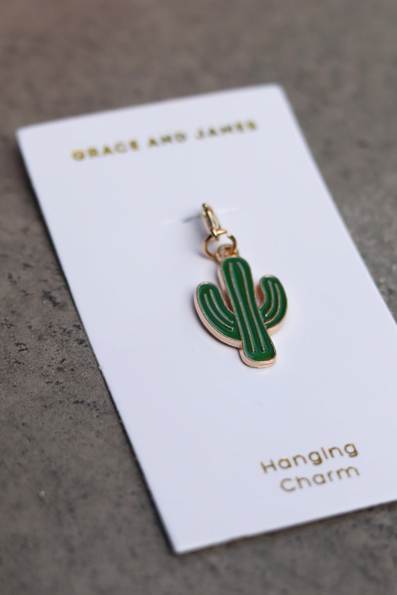 Grace And James Hanging Charm - Cactus