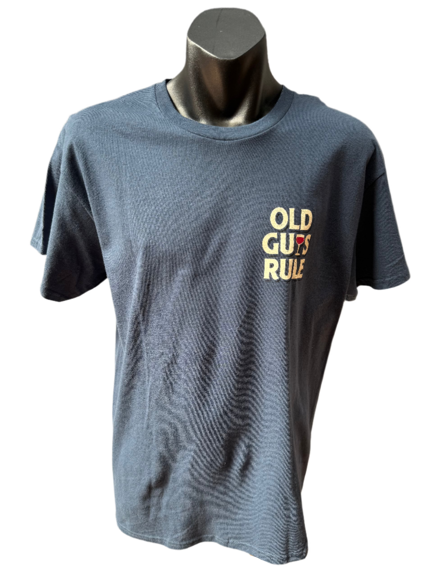 Improved With Age Tee - Blue Dusk