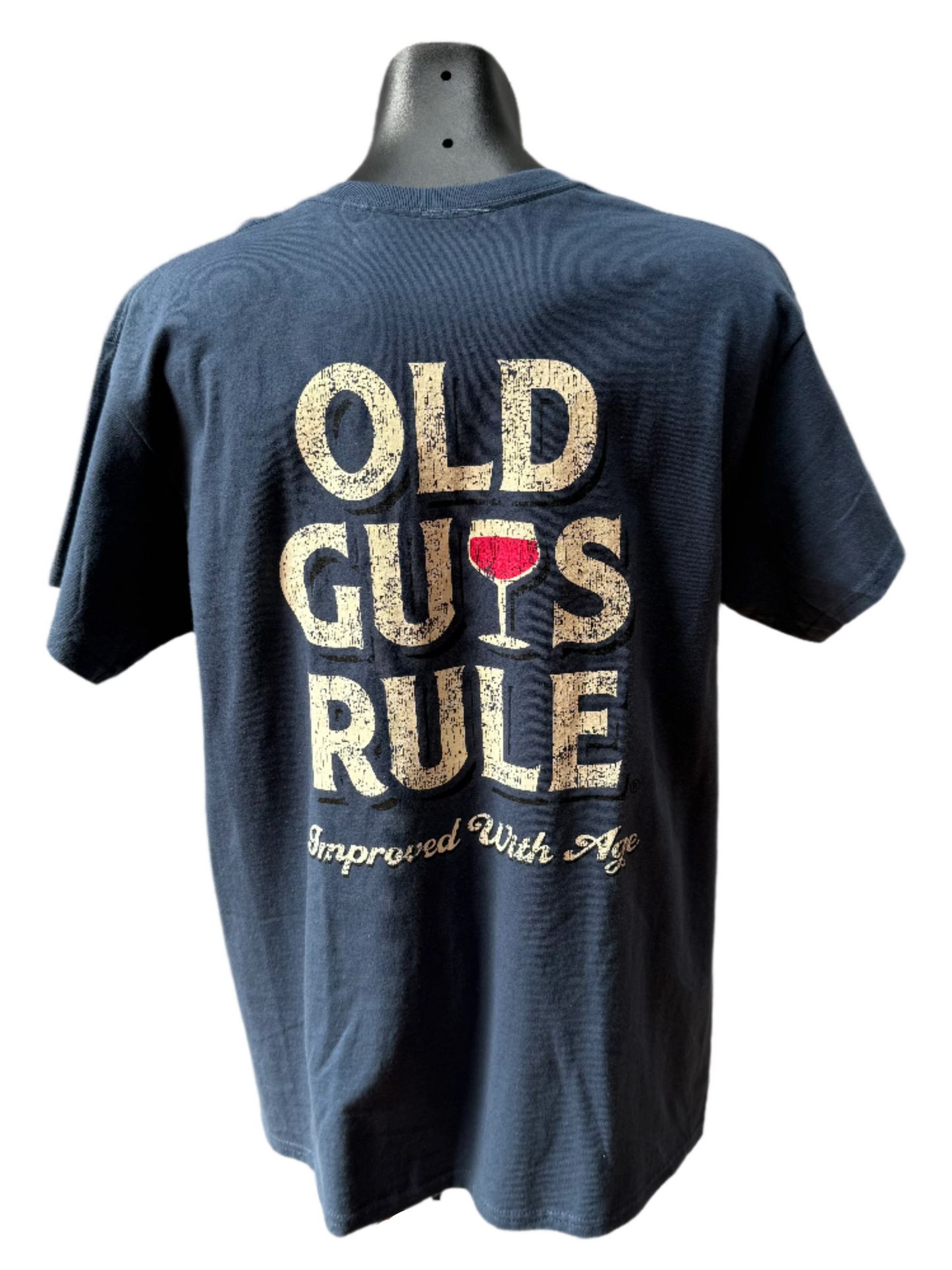 Improved With Age Tee - Blue Dusk