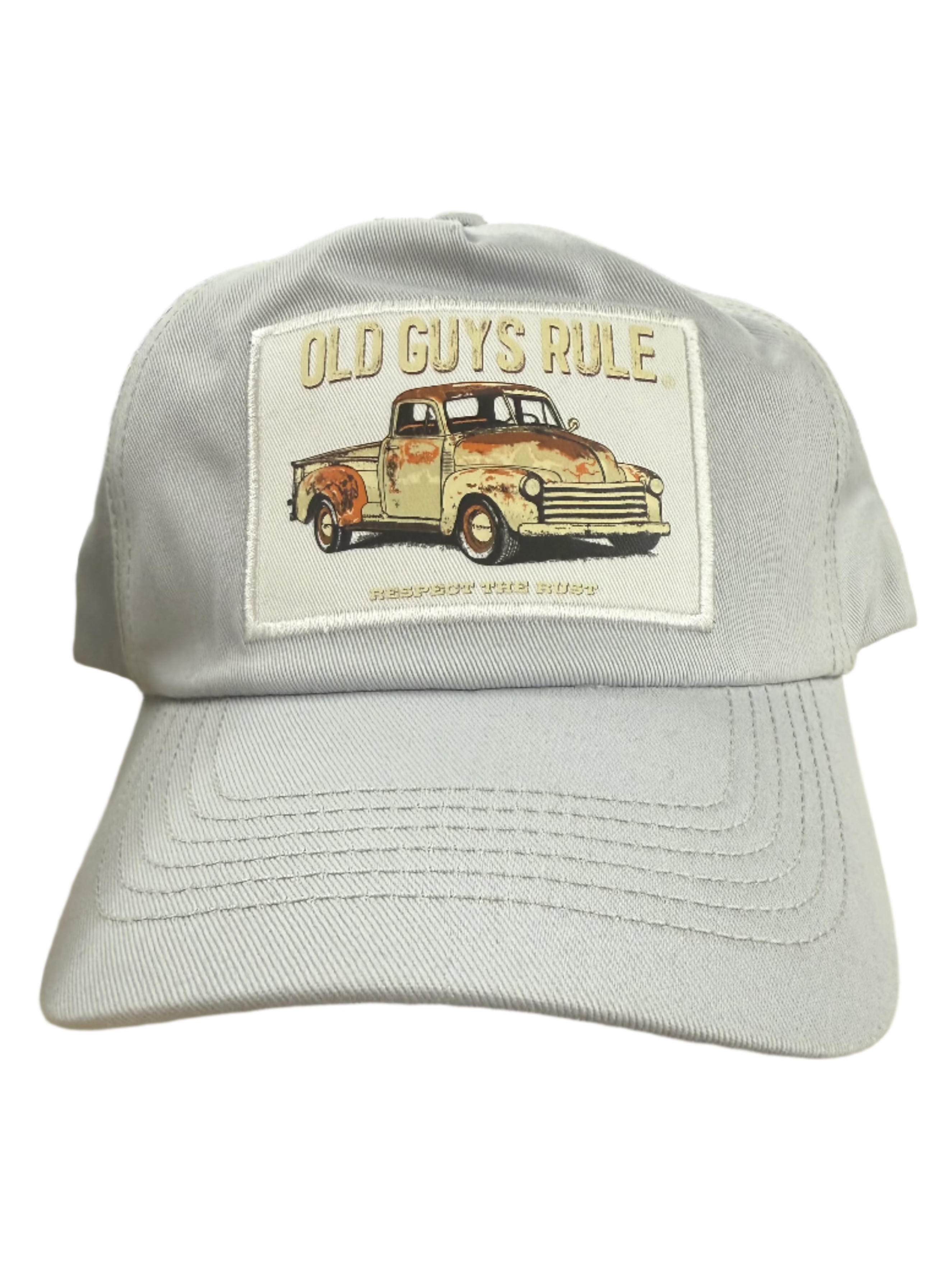 Old Guys Rule Respect the Rust Cap - Grey