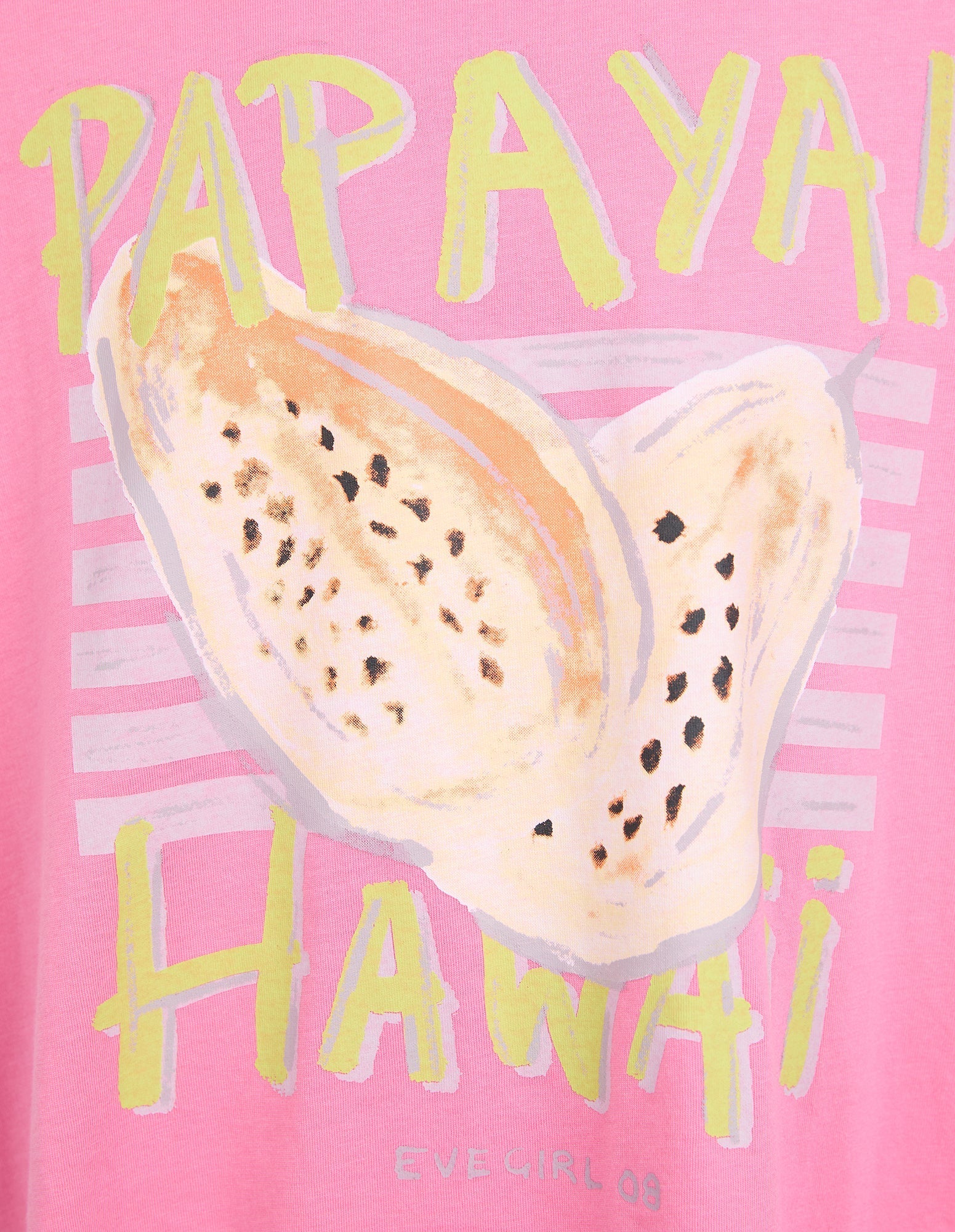 Eve Girl Papaya Tee Pink back