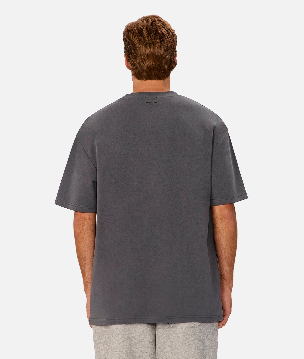Industrie Newport Tee in Slate - back