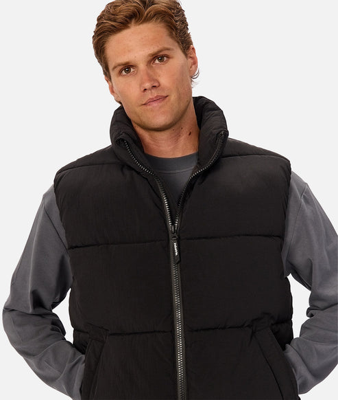 The Busan Puffer Vest - Black