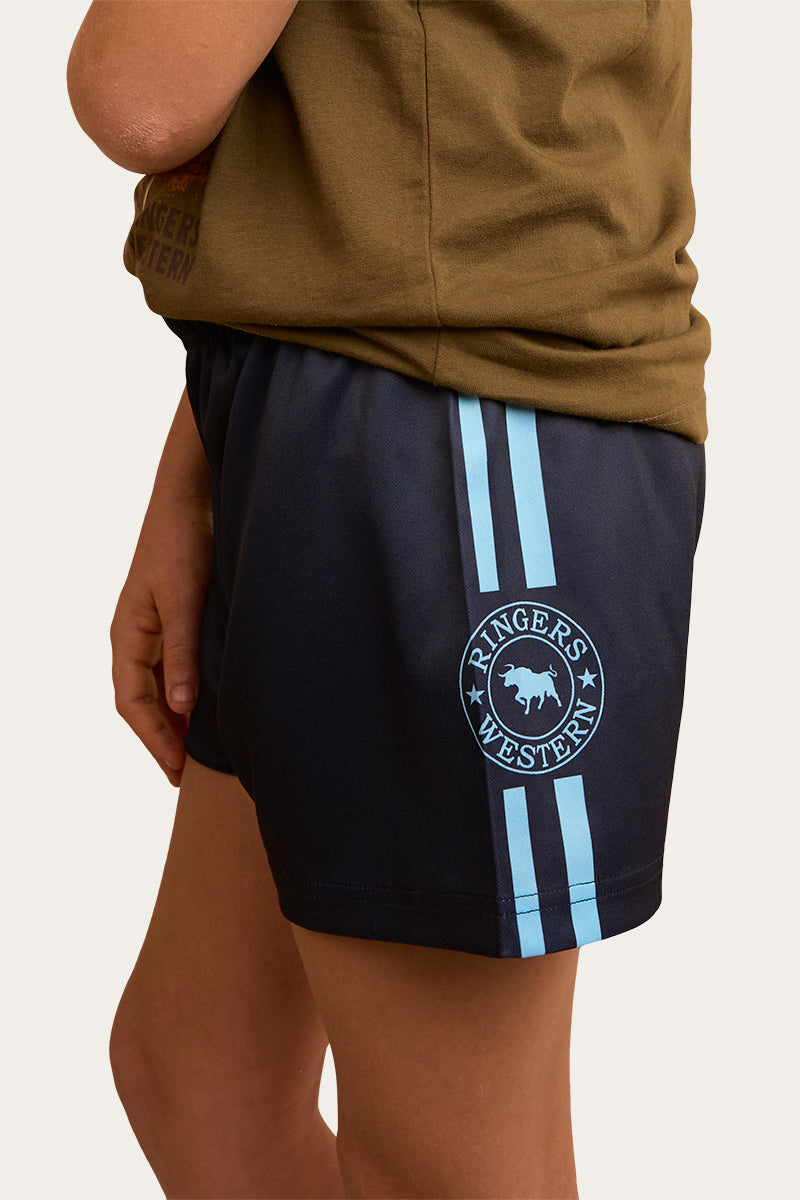 Ringers Western Ringers Kids Footy Short - Navy (view 4)