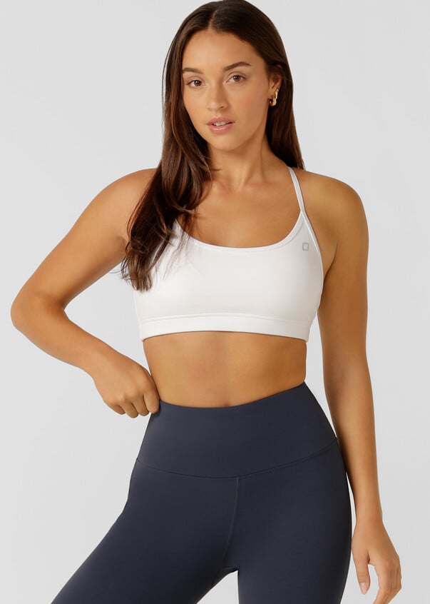 Lorna Jane Sammy Sports Bra - White (view 3)