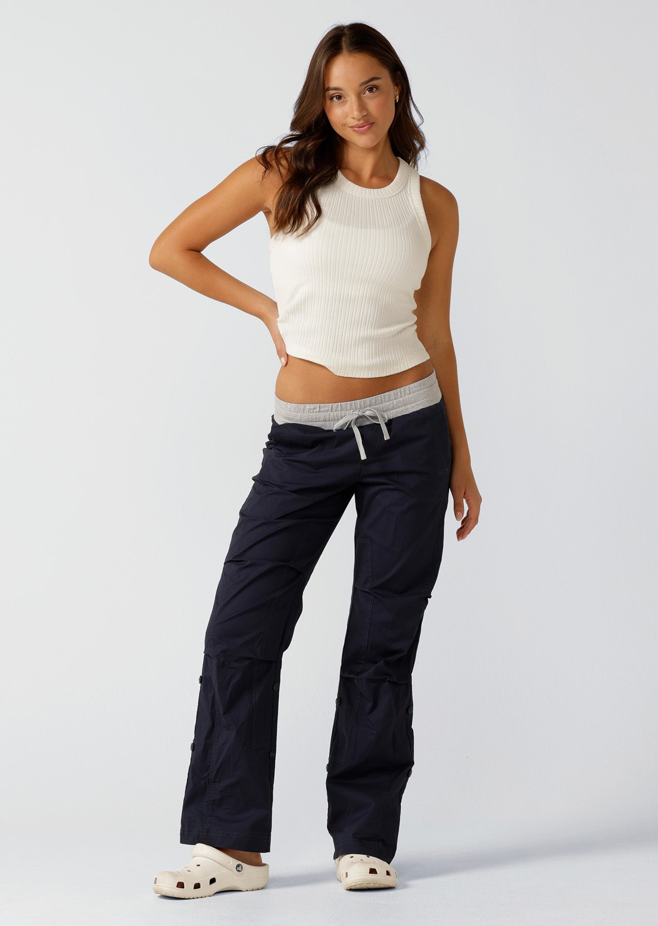 Lorna Jane Flashdance Pant - Platinum Navy (view 2)