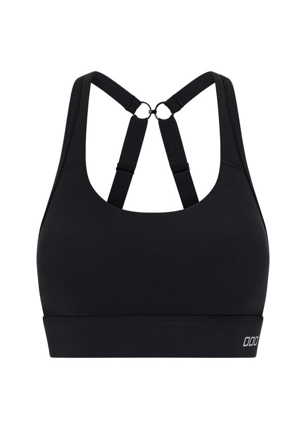 Amy Maximum Support Sports Bra - Black