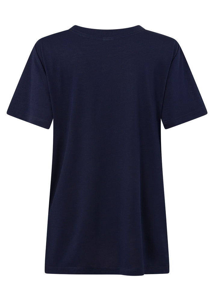 Lorna Jane Lotus T-Shirt - French Navy (view 4)